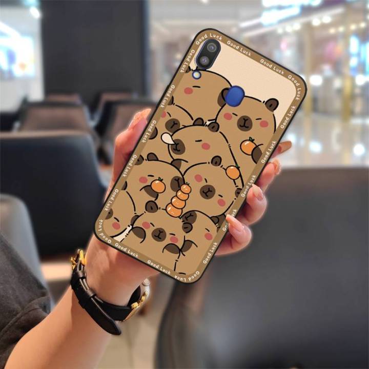 Phone%20Pouch%20Silicone%20Phone%20Case%20For%20Samsung%20Galaxy%20M20/SM-M205FD%20TPU%20Back%20Cover%20Shockproof%20Dirt-resistant%20Full%20wrap%20Cute%20-%20Image%2010