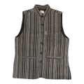 Handmade Stripe Design Multicolor Color Waist Coat For Men. 