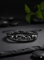 Unisex Vintage Fashion  PU Leather Bracelet. 