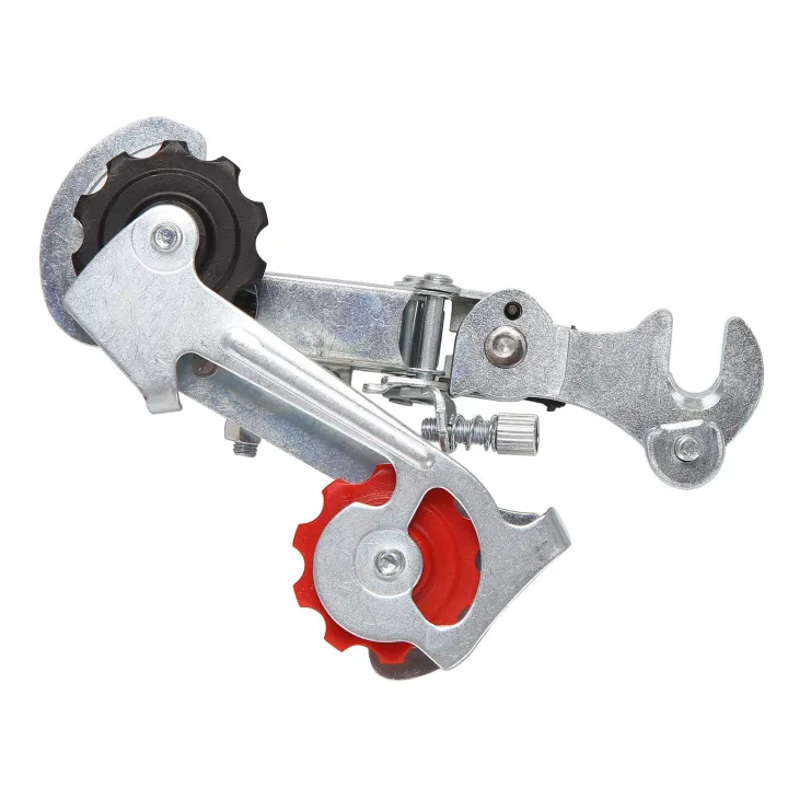 NAMUNY%202X%20Racing%20Bicycle%20Part%20Silver%20Tone%20Metal%203-7%20Speed%20Rear%20Derailleur%20-%20Image%202
