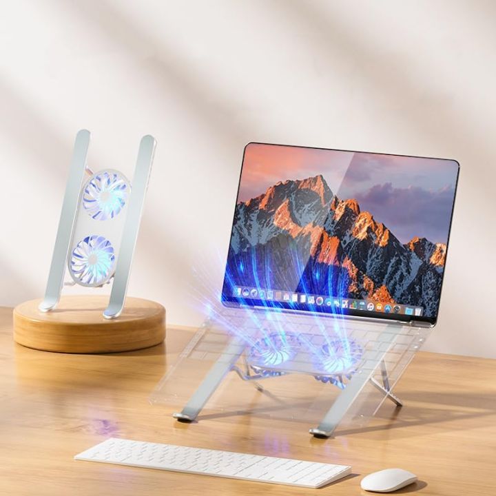 Laptop%20Stand%20with%20Cooling%20Fans,%20Aluminum%20Foldable%20and%20Portable%20Notebook%20Ventilated%20Cooling%20Stand%20Holder%20-%20Image%204