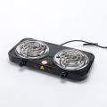 Seven Star Dual Burner Electric Solid Hot Plate. 