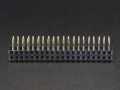 2.54mm 2×20 Right Angle Female Header Strip (Pack of 2). 