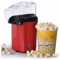 Mini Pop Corn Maker Machine-Red/Black. 