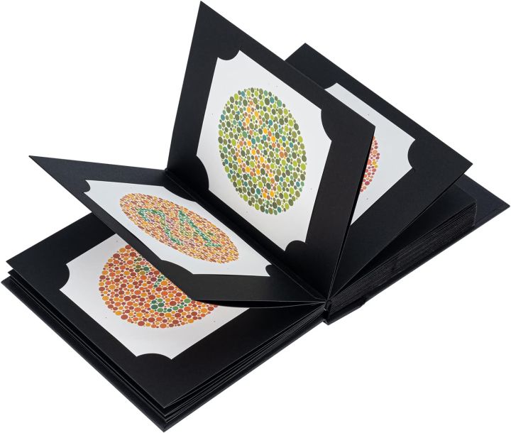 Ishihara Test Chart Books Color Vision Test Book with 38 Plate