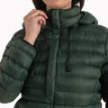 Moonstar Silicon 3 Layered Design Long Sleeves Windproof Winter Jacket For Women - Multicolor - Fashion. 