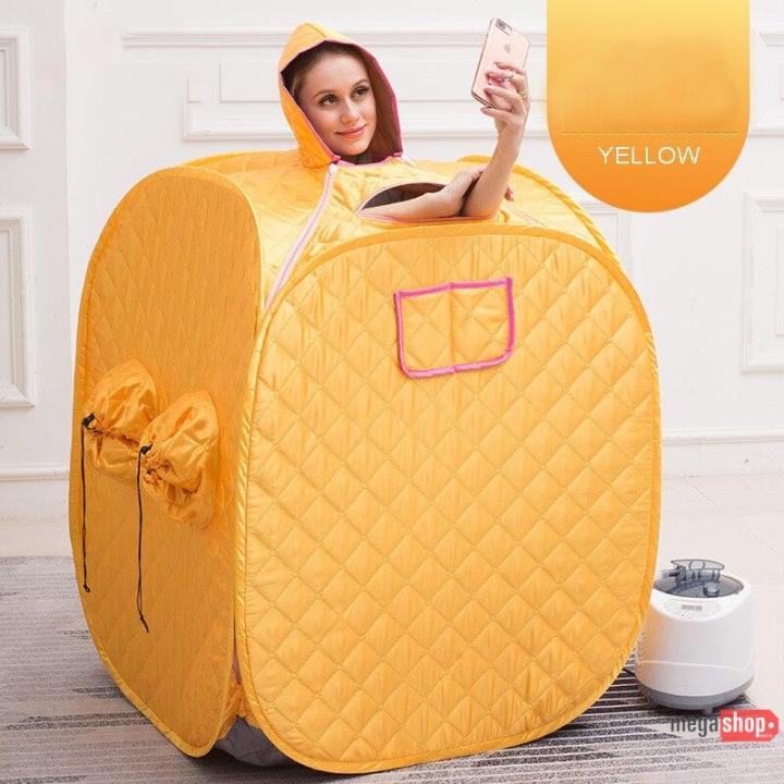 Portable Sauna Steam Slimming Beauty Body Steamer Heater Bath Shower Room Full Kit Set