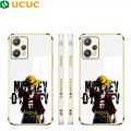UCUC for Realme 9 Pro / OnePlus Nord CE 2 Lite 5G Back Cover + Free Lanyard Cap Luffy Luxury 6D Plating Soft Silicone Phone Case. 