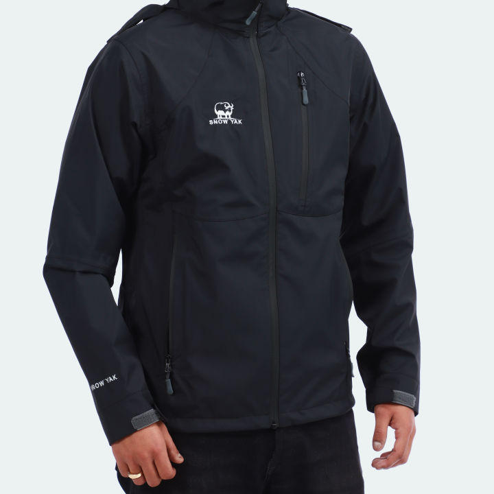 Snow%20Yak%20Black%20Color%20Full%20Sleeve%20Hard%20Shell%20Windproof%20&%20Water-Resistant%20Jacket%20For%20Men%20%7C%20Fashion%20%7C%20Jackets%20For%20Men%20-%20Image%204