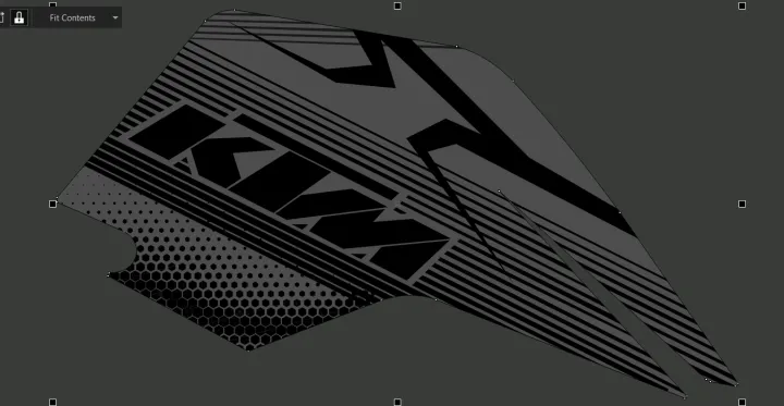 KTM%20Duke%20200%20Sticker%20Graphic%20In%20Black%20And%20Grey%20With%20Cyan%20-%20Image%203