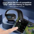 Wenefang Sutuiying 1pc Bluetooth 5.4 Headphones TWS Wireless Ear Hook Earphones 【2025 Version】 Luxury HiFi Noise Reduction Headset Sports Earbud for Huawei Xiaomi. 