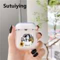 Sutuiying Transparent Lana Del Rey Singer Kraft Soft TPU Case for Apple Airpods Pro 3 2 1 Wireless Bluetooth Earphone Cover Airpod Skin. 