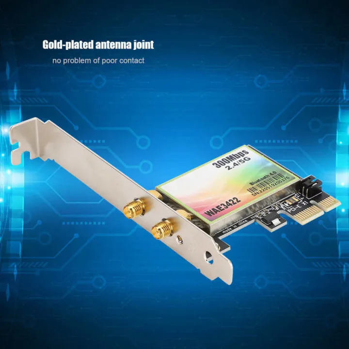 Wireless%20wireless%20PCIe%20card,%202.4G%20/%205G%20dual%20band%20wireless%20PCI%20Express%20card,%20Bluetooth%204.0%20wireless%20network%20card%20300%20Mbps,%20supports%20Windows%207/8%20/%208.1%20/%20-%20Image%208