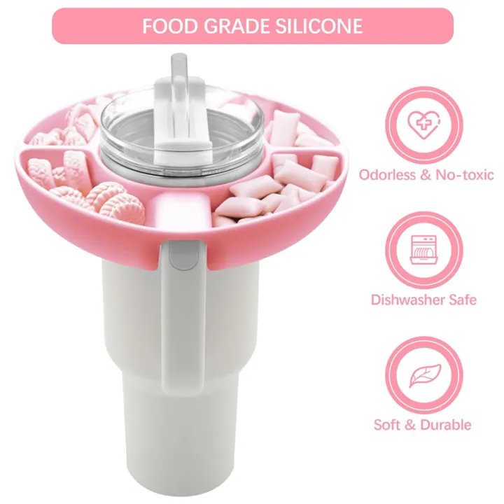1%20Piece%20Snack%20Bowl%20for%2040Oz%20Cup%20with%20Handle%20Reusable%20Snack%20Tray%20Pink%20Silica%20Gel%20for%20Snack%20Tray%20-%20Image%207