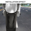 Portable Rear and Front Wheel Extension Fender Motorcycle Lengthen Front Fender Universal Mudguard Splash Guard For Motorcycle. 