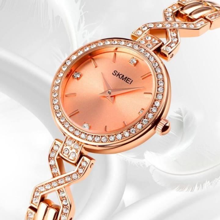 SKMEI%201738%20Women%20watch%20Elegant%20Round%20Dial%20Iced%20Diamond%20Rhinestone%20Bracelet%20Design%20Stainless%20Steel%20-%20RoseGold%20-%20Image%203
