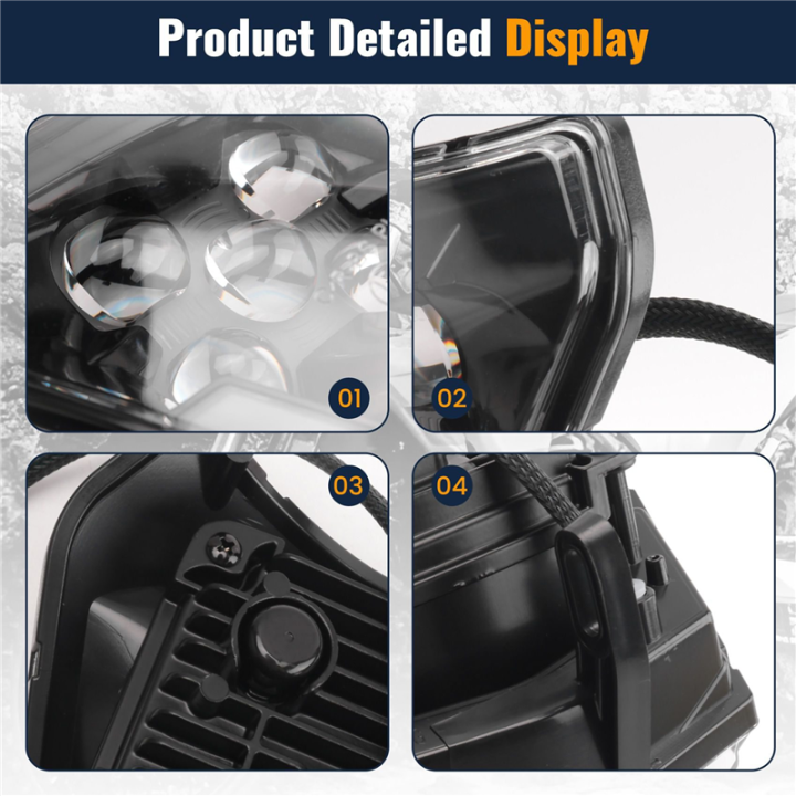 NAMUNY%203X%20Dirt%20Bike%20LED%20Headlight%20for%20Pit%20Bike%20ATV%20TC%20FE%20TE%20EXC%20XCW%20SXF%20SX%20125%20250%20300%20350%20450%20500%20530%20-%20Image%208