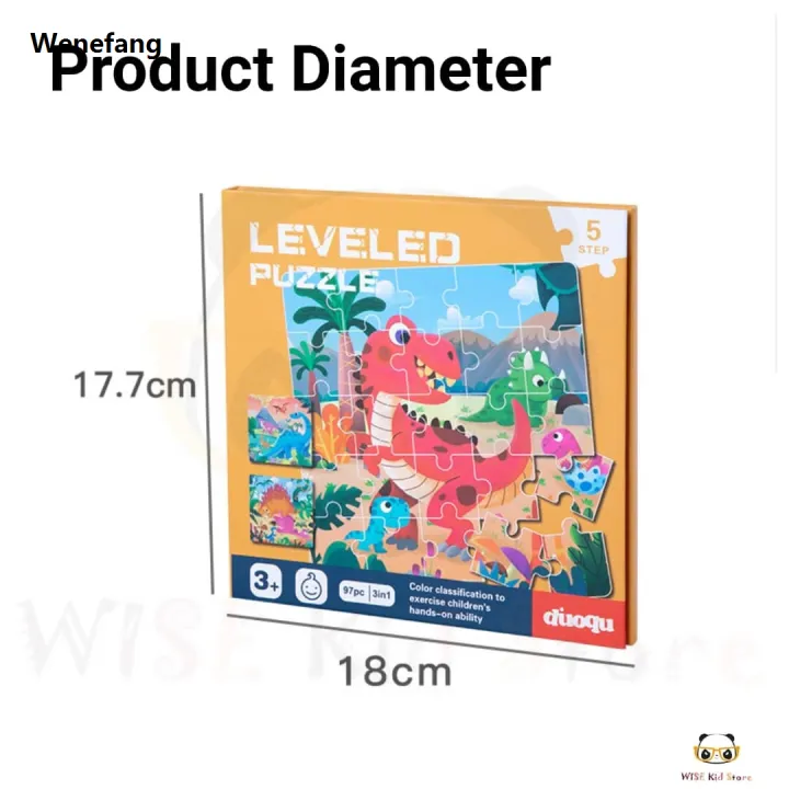 Wenefang 3 in 1 Magnetic Puzzle Book Early Learning Toodler Preschool ...