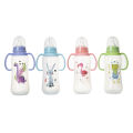 300ml Food Grade Baby Feeding Bottle with Handle: Safe and Convenient. 