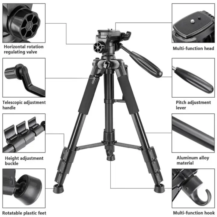 Neepho%20NP-8850%20Professional%20Tripod%20For%20DSLR%20Camera%20-%20Image%203
