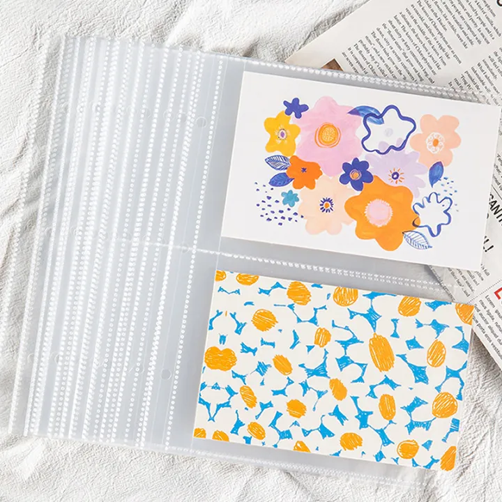 A4%20Photocard%20Holder%20Clear%20Loose%20Leaf%20Photo%20Album%20Linings%201/2/3/4/6/8/9/10%20Pockets%20Inner%20Page%20Card%20Binder%20Collector%20Book%20-%20Image%207
