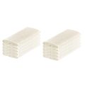 ARELENE Muslin Cloths for Cooking, Pack of 10 (50X50CM), Unbleached, Cotton Reusable and Washable Cheese Cloths for Straining. 