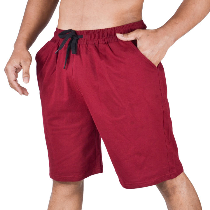 Summer Cotton Shorts For Men (Red) Fashion Summer Shorts For