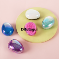 Difutagui 1pc Egg Seashell Shaped Scalp Massage Hair Brush Hair Care Comb Detangling Luxury Brush Anti-knot Hairdressing Comb Women Styling Tools. 