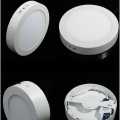 Led Panel Light - Ac - 12W Round  (Surface Panel). 