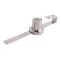 Display Case Lock Sliding Glass Door Ratchet Lock Security Glass Cabinet Lock with 2 Keys. 