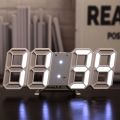 Nordic Large Digital Wall Clock Kitchen LED Display Home Clocks USB Electronic Temperature Calendar Alarm Table Watch. 