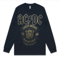 AC/DC Band Printed Full T-Shirt For Men And Women. 