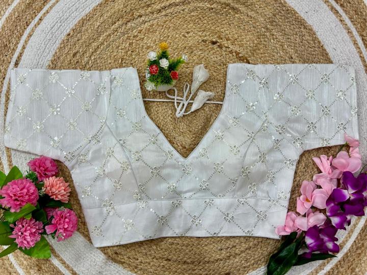 Readymade%20Women%20Fashion%20Formal%20Traditional%20Sleeves%20Blouses%20-%20Image%205