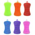 Multifunctional Silicone Sponge Cleaning Brush,Washing Gadgets Tools Silicone Dish Sponge,Kitchen Dishes Scrubber 6 Pcs. 