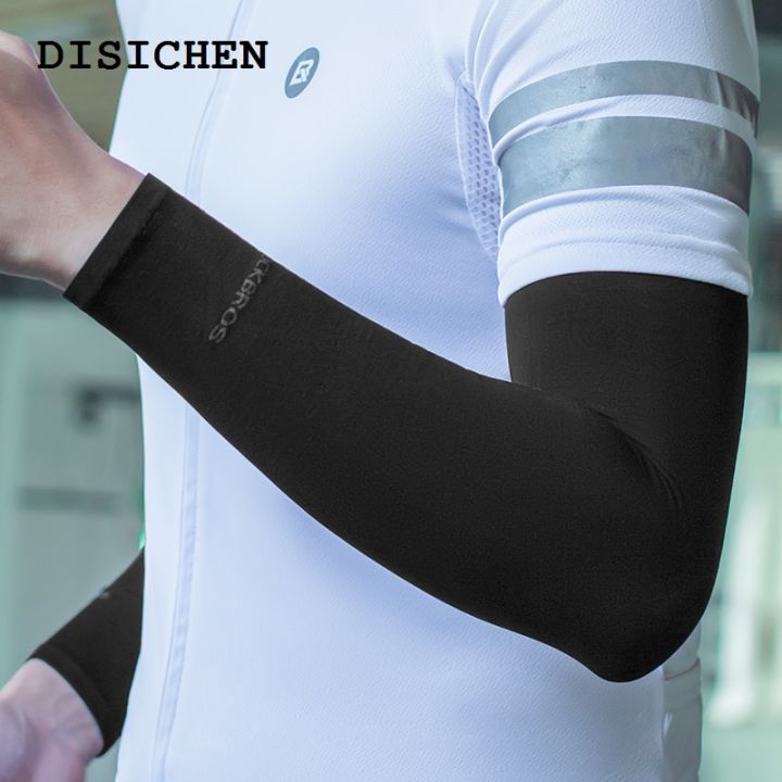 DISICHEN%20%E3%80%902025%20Version%E3%80%91%20ROCKBROS%20Ice%20Silk%20Bicycle%20Sleeves%20Summer%20Breathable%20Cycling%20Arm%20Protection%20Outdoor%20Sun%20UV%20Protect%20Sports%20MTB%20Road%20Bike%20Sleeves%20-%20Image%204