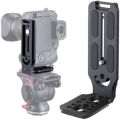 For Sony Fuji Dslr Universal 1/4 Inch Screw Camera L Bracket Swiss Vertical Video L Plate. 
