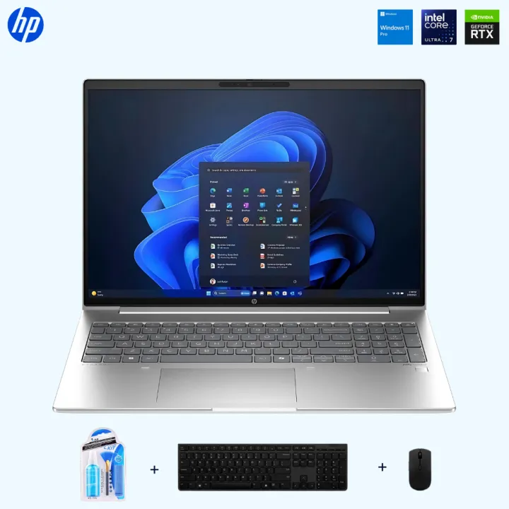 HP ProBook 460 G11 Intel Core Ultra 7 155H | 16GB RAM | 1TB SSD | RTX 2050 4GB | 16" WUXGA Display | Windows 11 Pro Lifetime | Silver Laptop Nepal