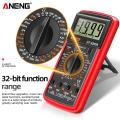 New style>New style DT9205A Range Auto Transistor/Professional Electrical ANENG Tester NCV True RMS Analog Digital Multimeter ACDC Voltage Multi Metro. 