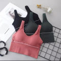 Pack Of 3 Pcs Yoga Fitness Workout Tops Sports Bras Camisole Design For Women | Yoga Top For Women | Gym Wear For Women. 