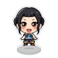 Cute Zoey Rumi Mira KPop Demon Hunters Standing Plates Acrylic Kpop Girl Group Demon Hunters Standees Saja Boys Huntrix Standees Fans Gifts. 