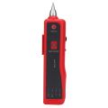 Network Cable Wire Tracker Cable Tester UTP STP RJ11 RJ45 Cat5 Cat5E Cat6 Telephone Wire Tracker Tracer Toner Detector Line Finder (RED). 