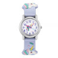 【The hottest this year】 Children's Watch   Cute Unicorn Pattern Quartz Watch   Colorful Plastic Belt Boys and Girls Wrist Watch. 
