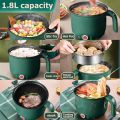 Rice Cooker Small 18cm Mini Hot Pot Cooker With Steamer Electric Pot Multi Cooker. 