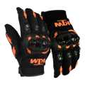KTM Biker Full Motorcycle Riding Gloves. 