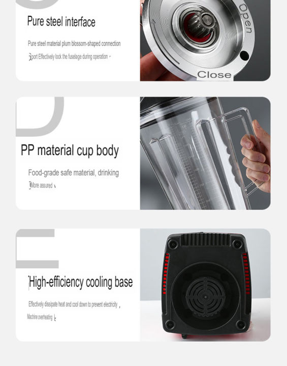 Silver%20Crest%20Commercial%20Blender%20Grinder%20Juicer%20Mixer%20High%20Power%209520%20Motor%20-%20Image%204