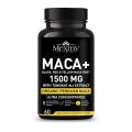 Mexmy Feel Eighteen MACA Capsule 1500mg with Black, Red, Yellow Maca & Tongkat Ali Extract | Boost Energy and Vitality Naturally | 60 Capsules. 