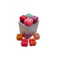 Customizable Scented Bubble Candles Pack Of 4 With Box. 
