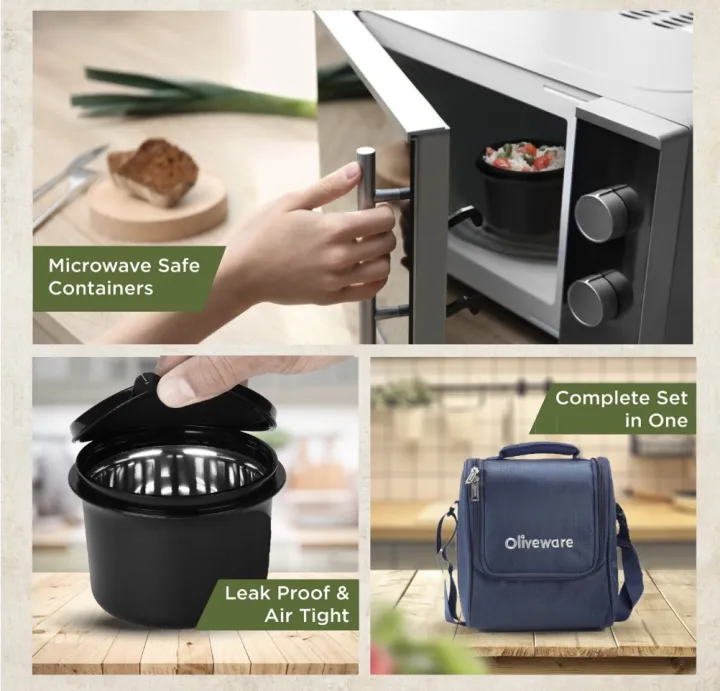 Oliveware%20Teso%20Pro%20Lunch%20Box%20With%20Three%20Stainless%20Steel%20Containers%20,Steel%20Spoon%20And%20%20Fork,%20Insulated%20Fabric%20Bag%20,Microwave%20Safe%20-%20Image%204