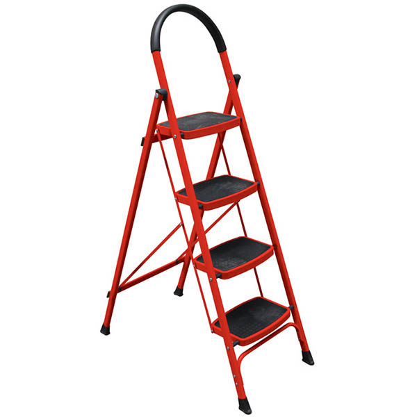 4%20Steps%20Aluminium%20Folding%20Ladder%20Red%20-%20Image%203