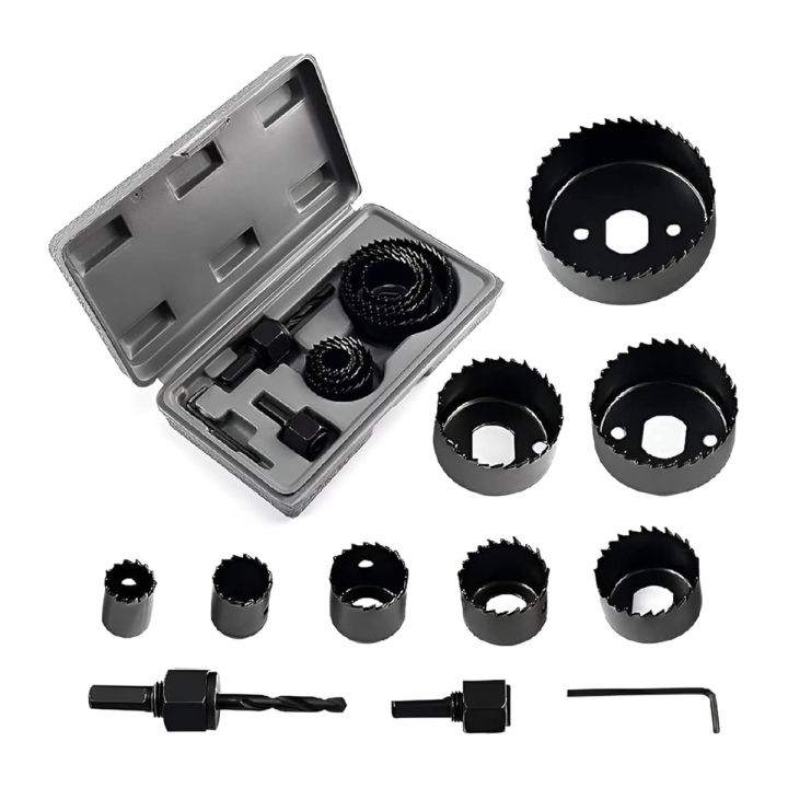 11pcs%20Hole%20Saw%20Drill%20Bit%20Woodworking%20Cutter%20Hole%20Saw%20Cutting%20Set%20Core%20Drill%20Bit%20Wood%20Metal%20Drilling%20-%20Image%203